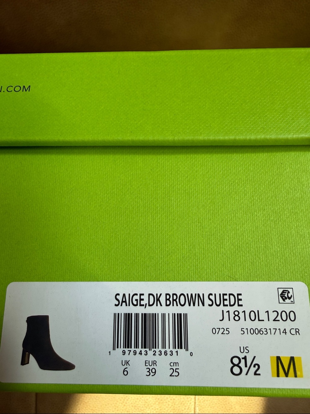 Sam Edelman Saige Suede Ankle Boots - Picture 5 of 5